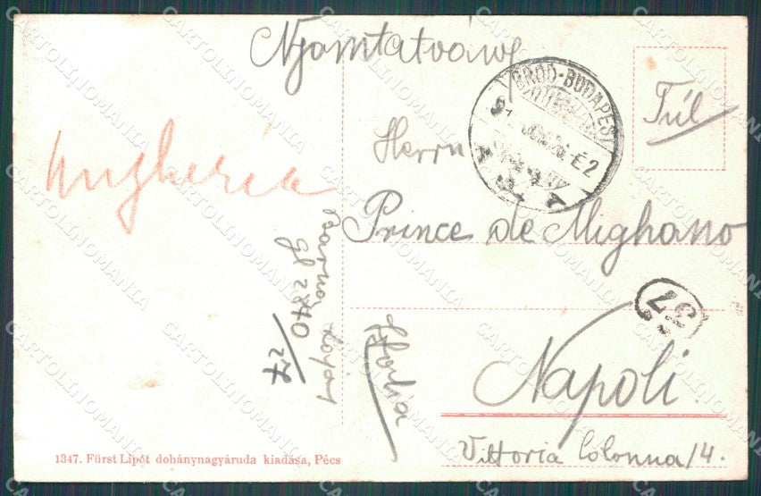 Hungary Ungheria Pecs postcard XC3221 – retro