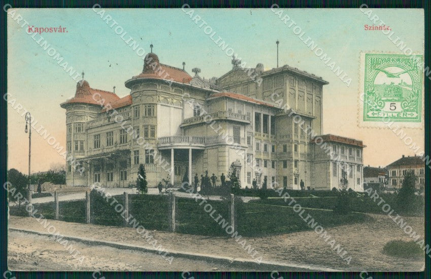 Hungary Ungheria Kaposvar Hole postcard XC3228 – fronte
