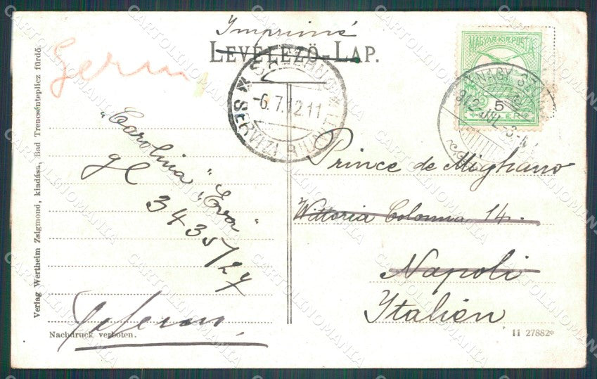 Hungary Ungheria Szarvas postcard XC3235 – retro