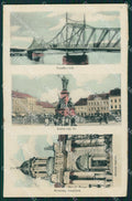 Hungary Ungheria Budapest Erzsebet hid postcard XC3249 – fronte