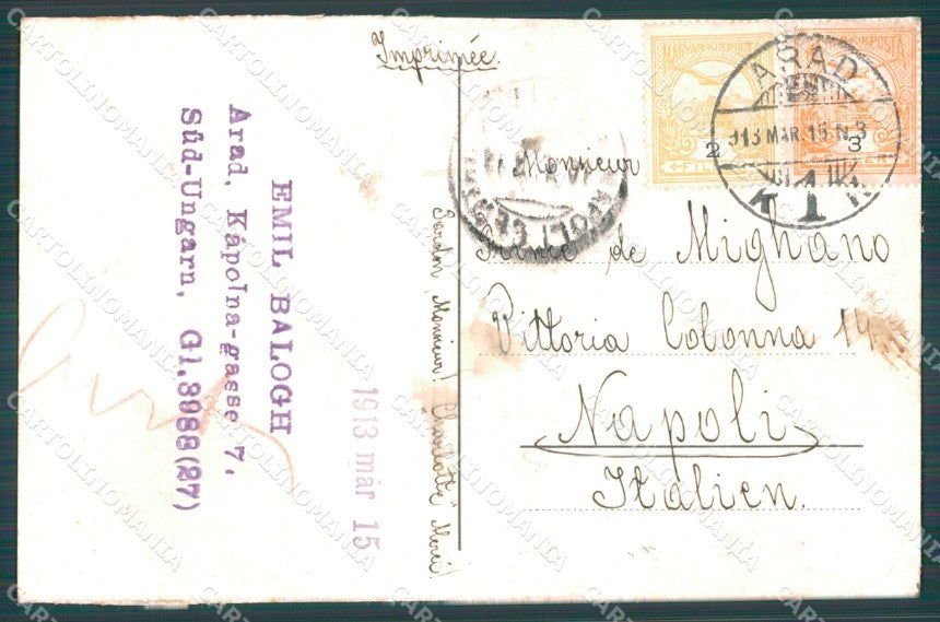 Hungary Ungheria Budapest Erzsebet hid postcard XC3249 – retro