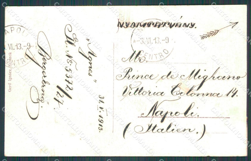 Hungary Ungheria Szolnok postcard XC3250 – retro
