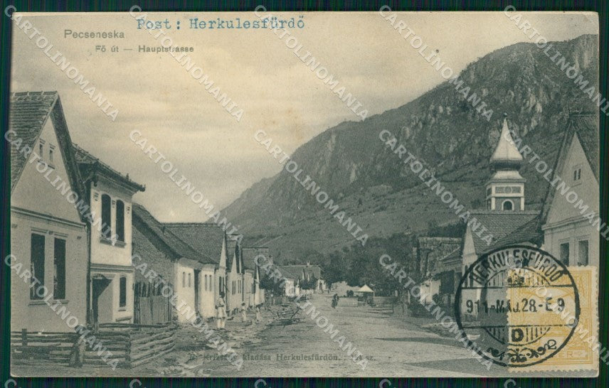 Romania Herkulesfurdo Baile Herculane Pecseneska postcard XC3259 – fronte