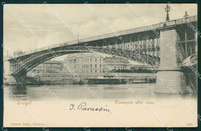 Hungary Ungheria Szeged postcard XC3268 – fronte