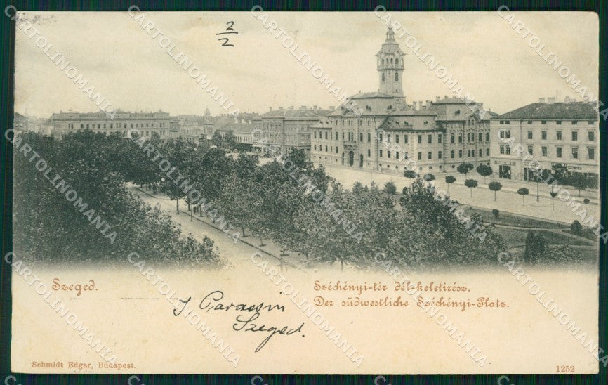 Hungary Ungheria Szeged postcard XC3270 – fronte