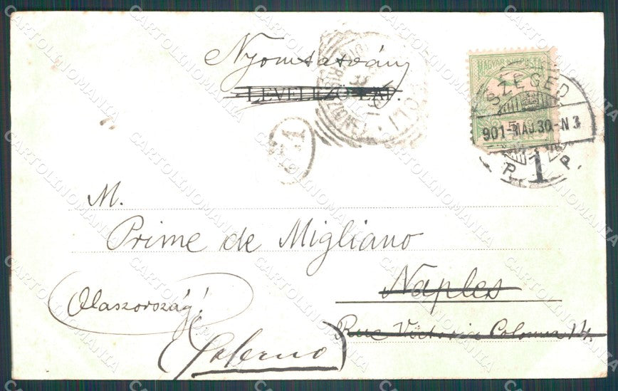 Hungary Ungheria Szeged postcard XC3270 – retro