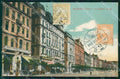 Slovacchia Slovakia Budapest Erzsebet Korut CREASE postcard XC3274 – fronte