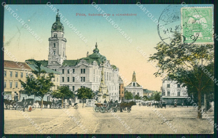 Hungary Ungheria Pecs postcard XC3282 – fronte