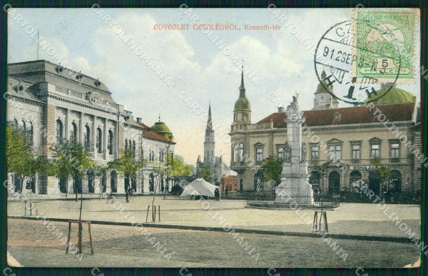 Hungary Ungheria Cegled Czegledrol postcard XC3298 – fronte