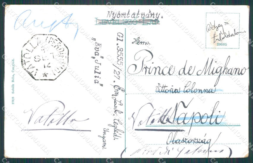 Hungary Ungheria Cegled Czegledrol postcard XC3298 – retro