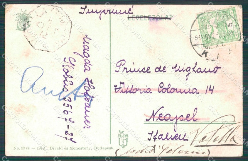 Slovacchia Slovakia Magas Tatra postcard XC3299 – retro