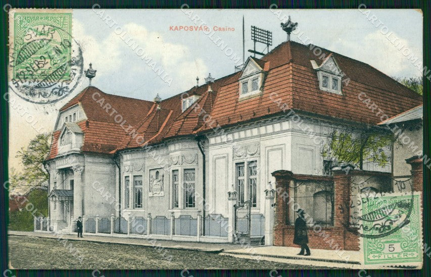 Hungary Ungheria Kaposvar postcard XC3308 – fronte