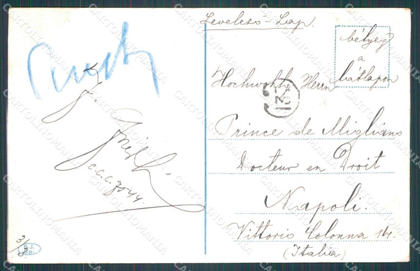 Hungary Ungheria Budapest Ethnic postcard XC3310 – retro