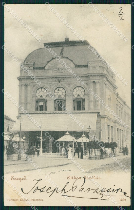 Hungary Ungheria Szeged postcard XC3314 – fronte