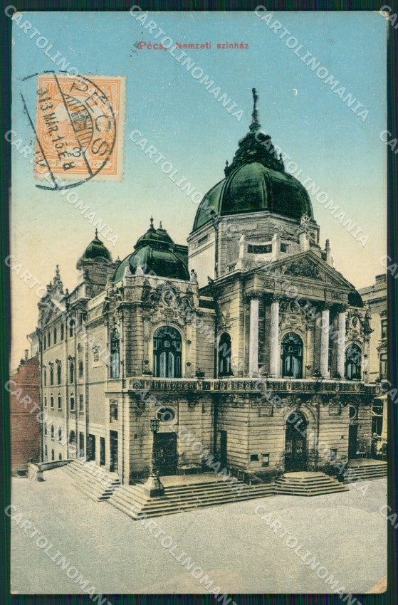 Hungary Ungheria Pecs postcard XC3322 – fronte