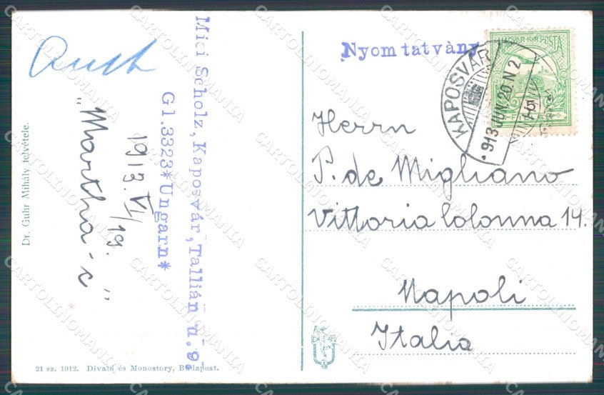 Slovacchia Slovakia Magas Tatra Ski postcard XC3324 – retro