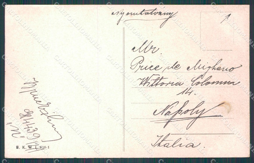 Hungary Ungheria Budapest Soldier B K W I postcard XC3332 – retro