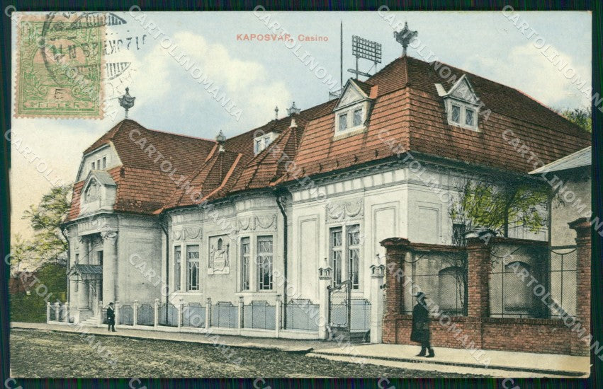 Hungary Ungheria Kaposvar postcard XC3340 – fronte