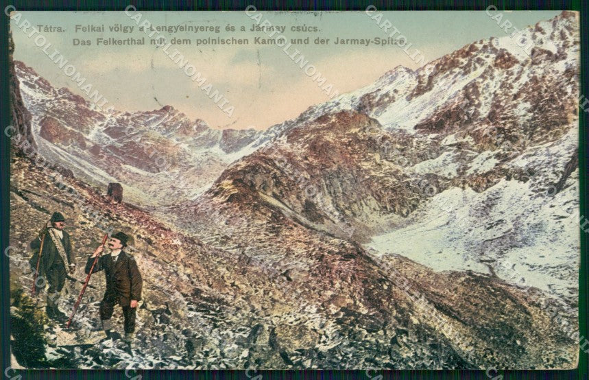 Slovacchia Slovakia Magas Tatra postcard XC3342 – fronte