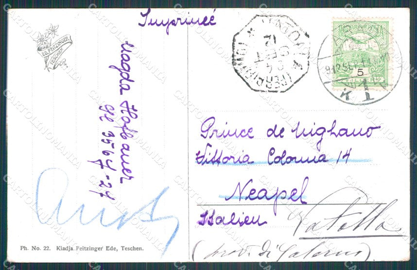 Slovacchia Slovakia Magas Tatra postcard XC3342 – retro