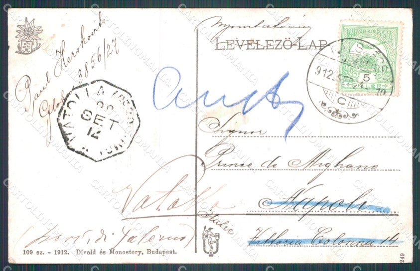Slovacchia Slovakia Magas Tatra postcard XC3343 – retro
