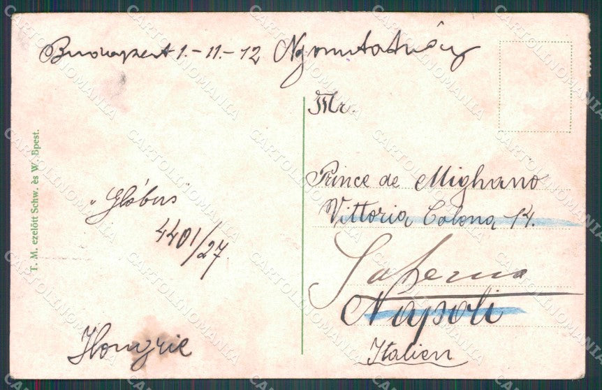 Hungary Ungheria Budapest postcard XC3345 – retro