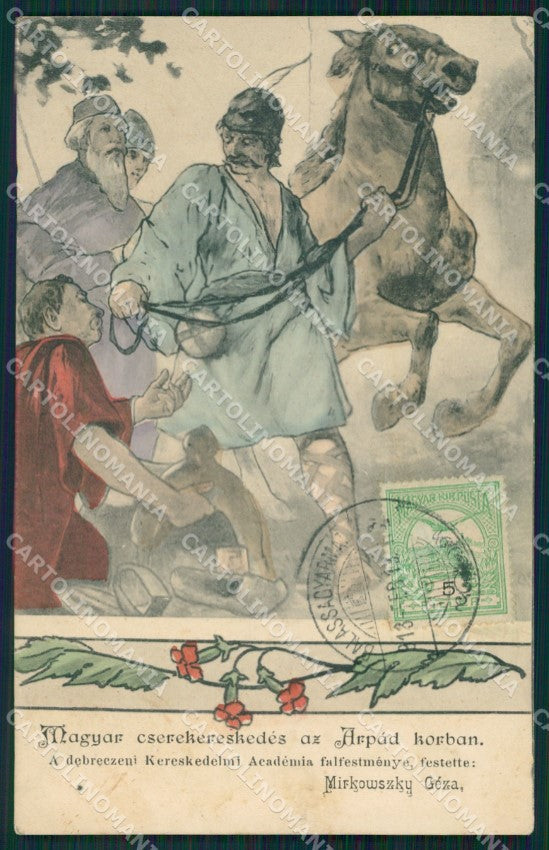 Hungary Ungheria Balassagyarmat Arpad postcard XC3352 – fronte