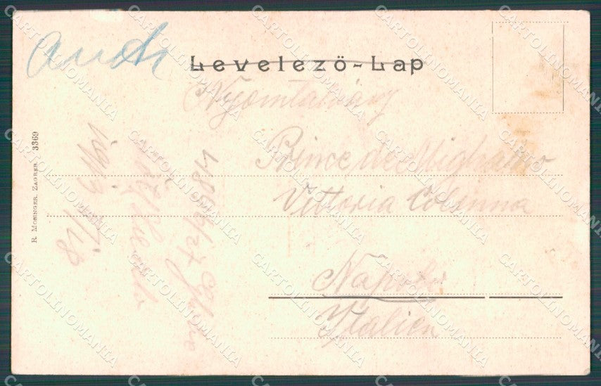 Hungary Ungheria Balassagyarmat Arpad postcard XC3352 – retro