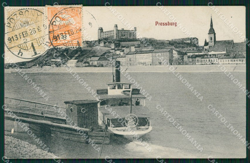 Slovacchia Bratislava Pressburg postcard XC3362 – fronte