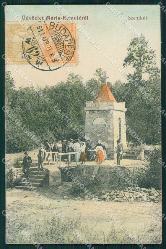 Hungary Ungheria Budapest Szentkut Maria Remete postcard XC3367 – fronte