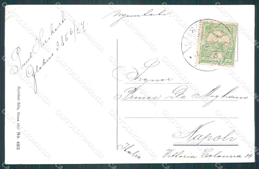 Hungary Ungheria postcard XC3380 – retro
