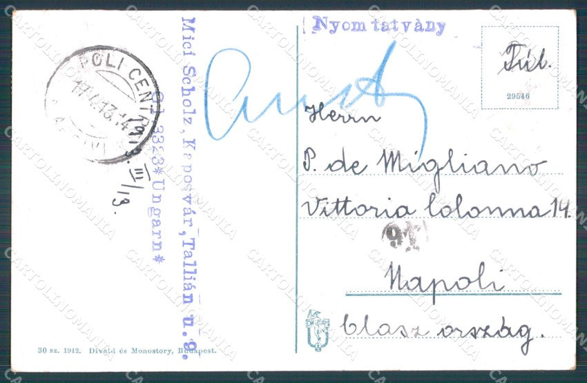 Slovacchia Slovakia Magas Tatra postcard XC3384 – retro