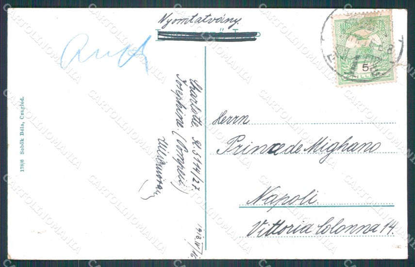 Hungary Ungheria Cegled Czegledrol postcard XC3392 – retro