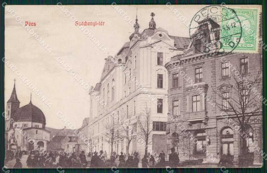 Hungary Ungheria Pecs postcard XC3398 – fronte