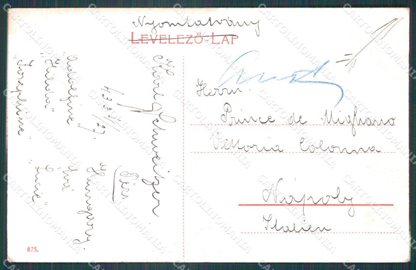 Hungary Ungheria Pecs postcard XC3398 – retro