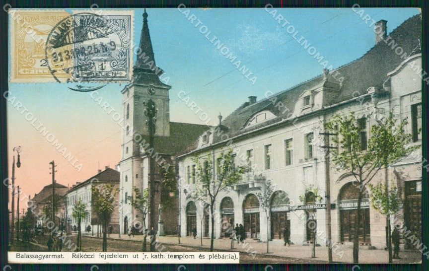 Hungary Ungheria Balassagyarmat Arpad postcard XC3401 – fronte