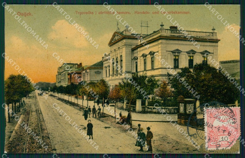 Polonia Poland Osiek Essegg postcard XC3418 – fronte