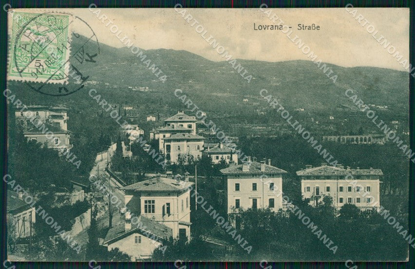 Croazia Croatia Lovran postcard XC3422 – fronte