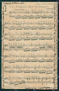 Hungary Ungheria Budapest Heine Auf flgeln des Gesanges Music postcard XC3432 – fronte