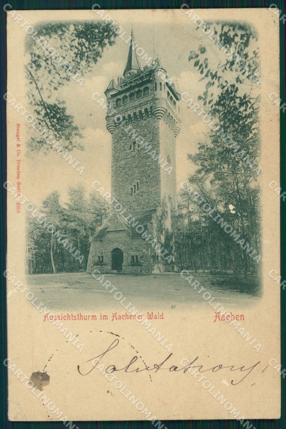 Deutschland Nordrhein Westfalen Aachen CORNER CREASE AK ansichtskarten XC6734 – fronte