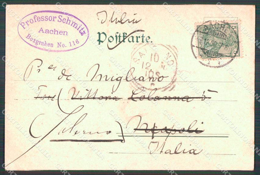 Deutschland Nordrhein Westfalen Aachen CORNER CREASE AK ansichtskarten XC6734 – retro