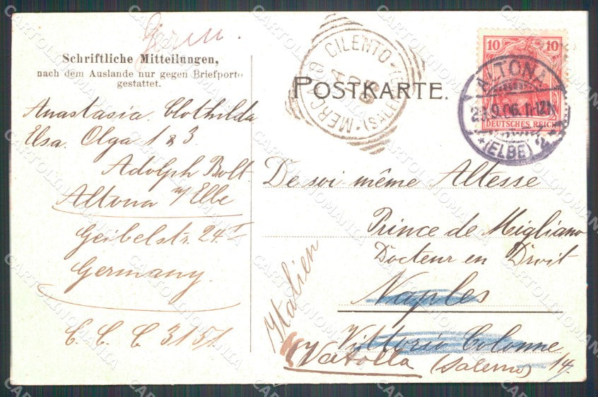 Deutschland Hamburg Altona Elbberg AK ansichtskarten XC6738 – retro