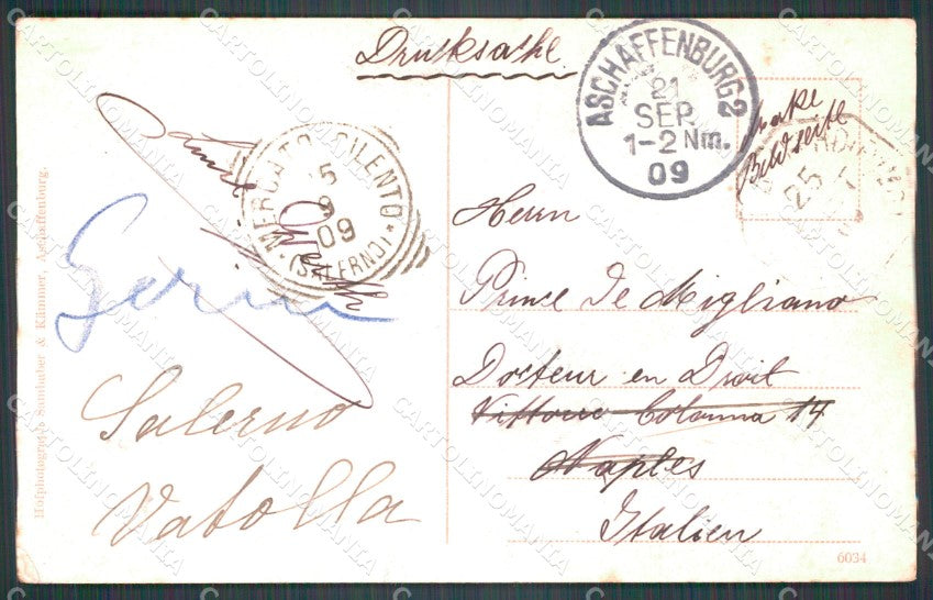 Deutschland Bayern Aschaffenburg Partie am Hafen AK ansichtskarten XC6747 – retro