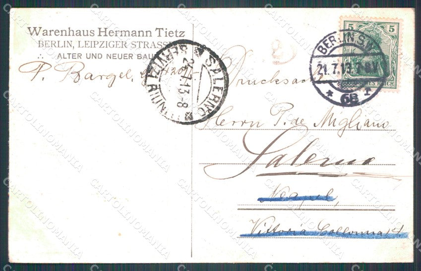 Deutschland Berlin Warenhaus Hermann Tietz AK ansichtskarten XC6771 – retro