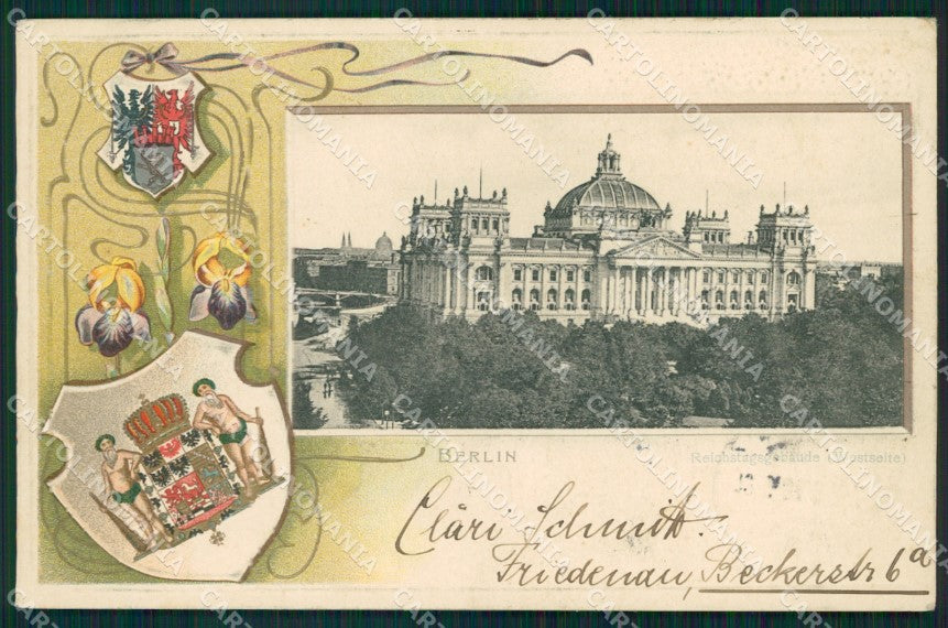 Deutschland Berlin Reichstagsgebaude AK ansichtskarten XC6775 – fronte