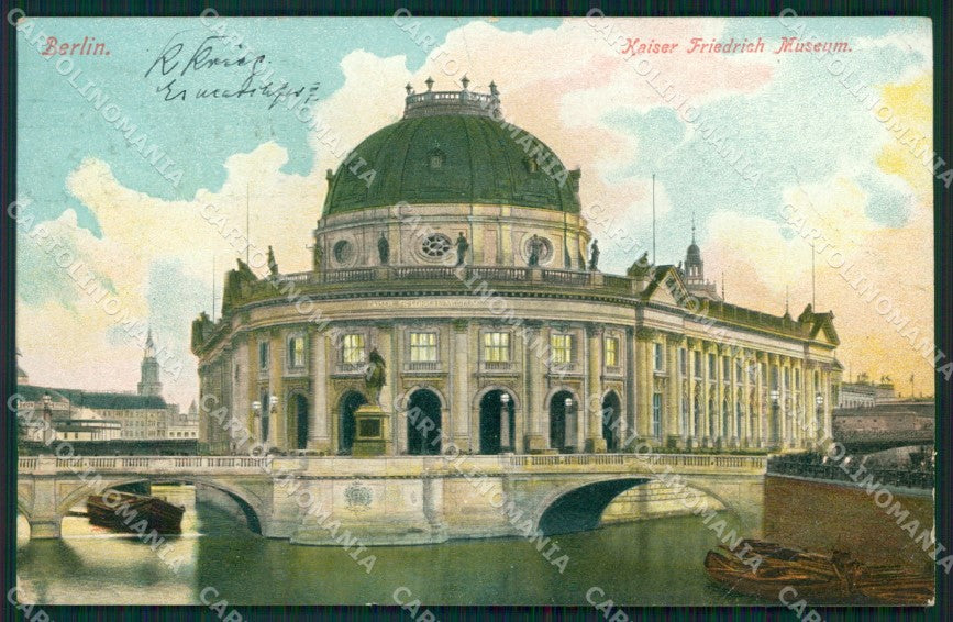 Deutschland Berlin Museum CORNER CREASE AK ansichtskarten XC6783 – fronte