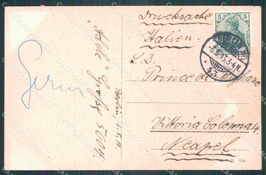 Deutschland Berlin Nationalgalerie CREASED AK ansichtskarten XC6785 – retro