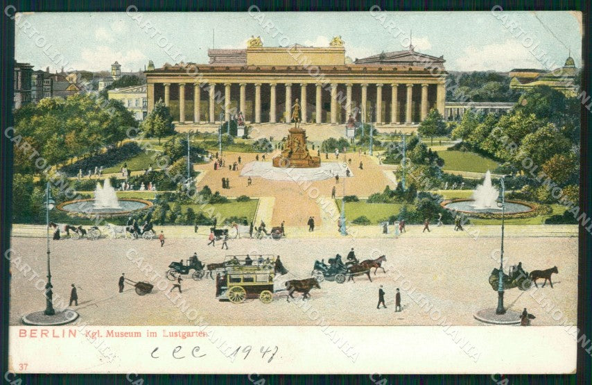 Deutschland Berlin Museum CORNER CREASE AK ansichtskarten XC6795 – fronte