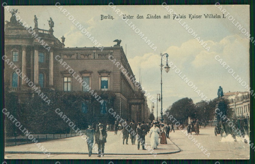 Deutschland Berlin Palais Kaiser Wilhelm I ABRADED AK ansichtskarten XC6804 – fronte