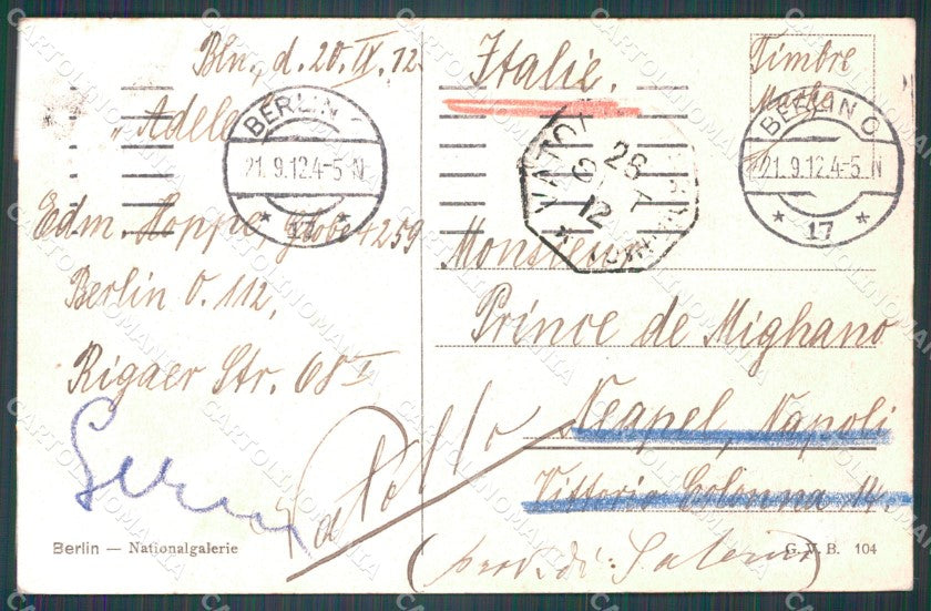 Deutschland Berlin Nationalgalerie AK ansichtskarten XC6810 – retro